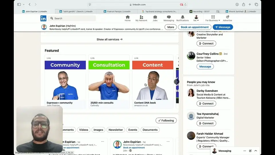 Video thumbnail: Using the LinkedIn Featured section to triple profile views